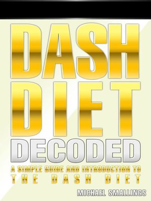 cover image of DASH DIET DECODED